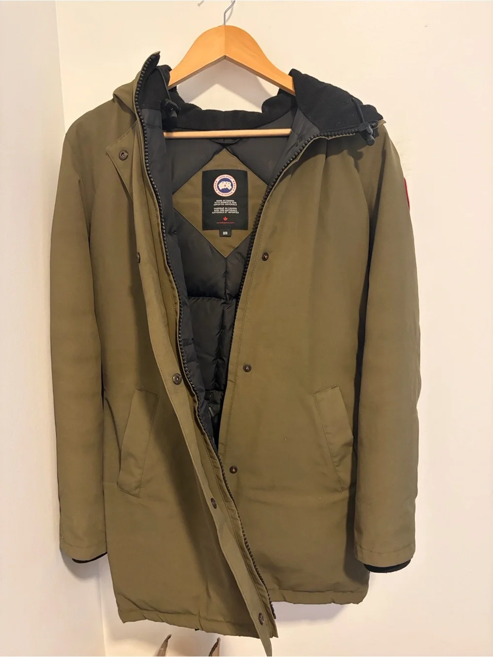 Canada Goose Olive Green Women's Puffer Parka